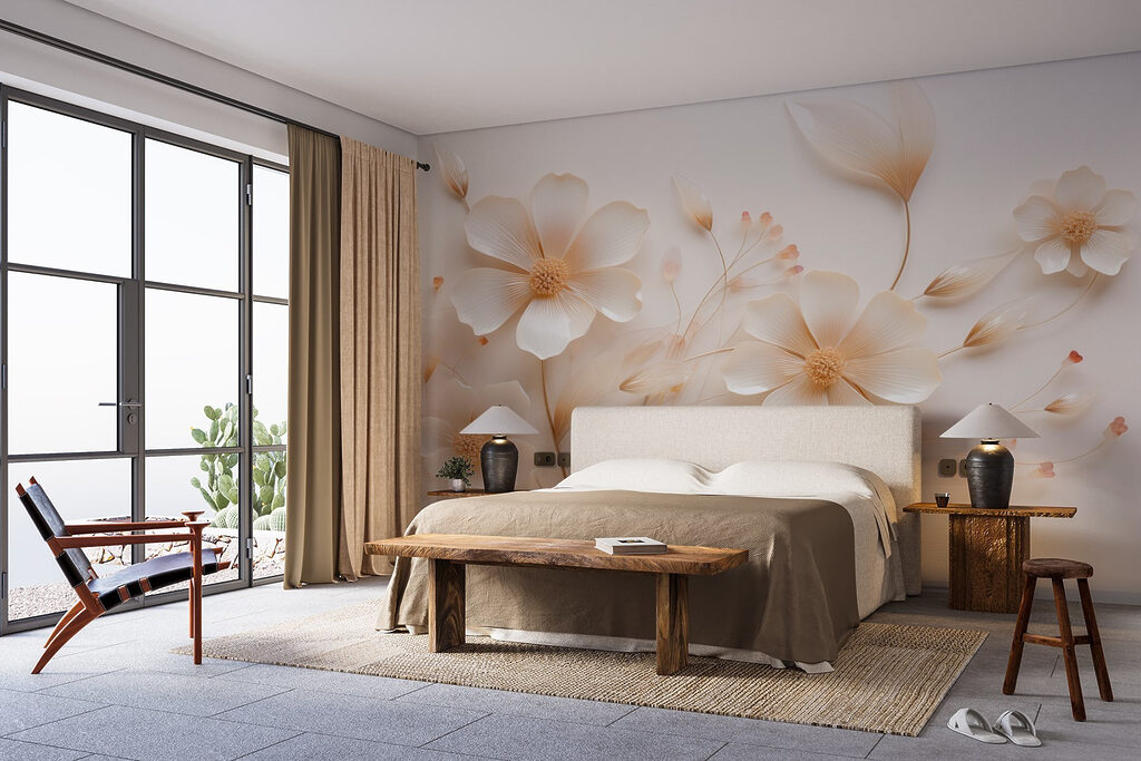 Delicate blooms on a soft backdrop Delicate blooms on a soft backdrop