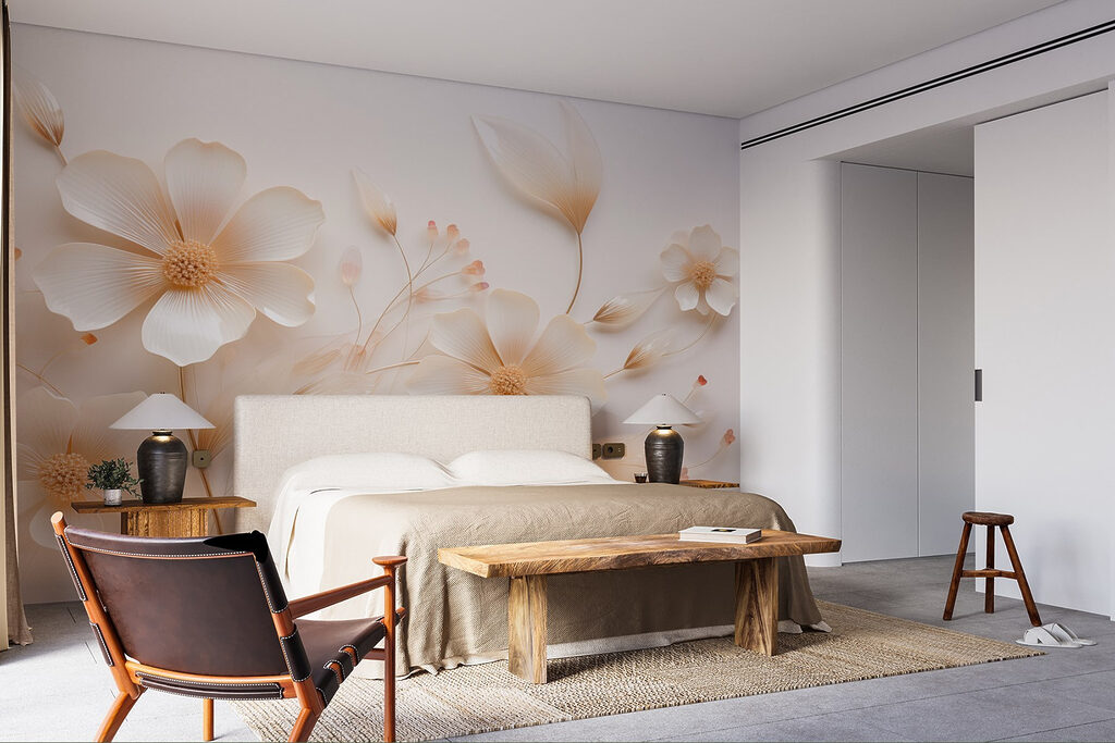 Delicate blooms on a soft backdrop Delicate blooms on a soft backdrop