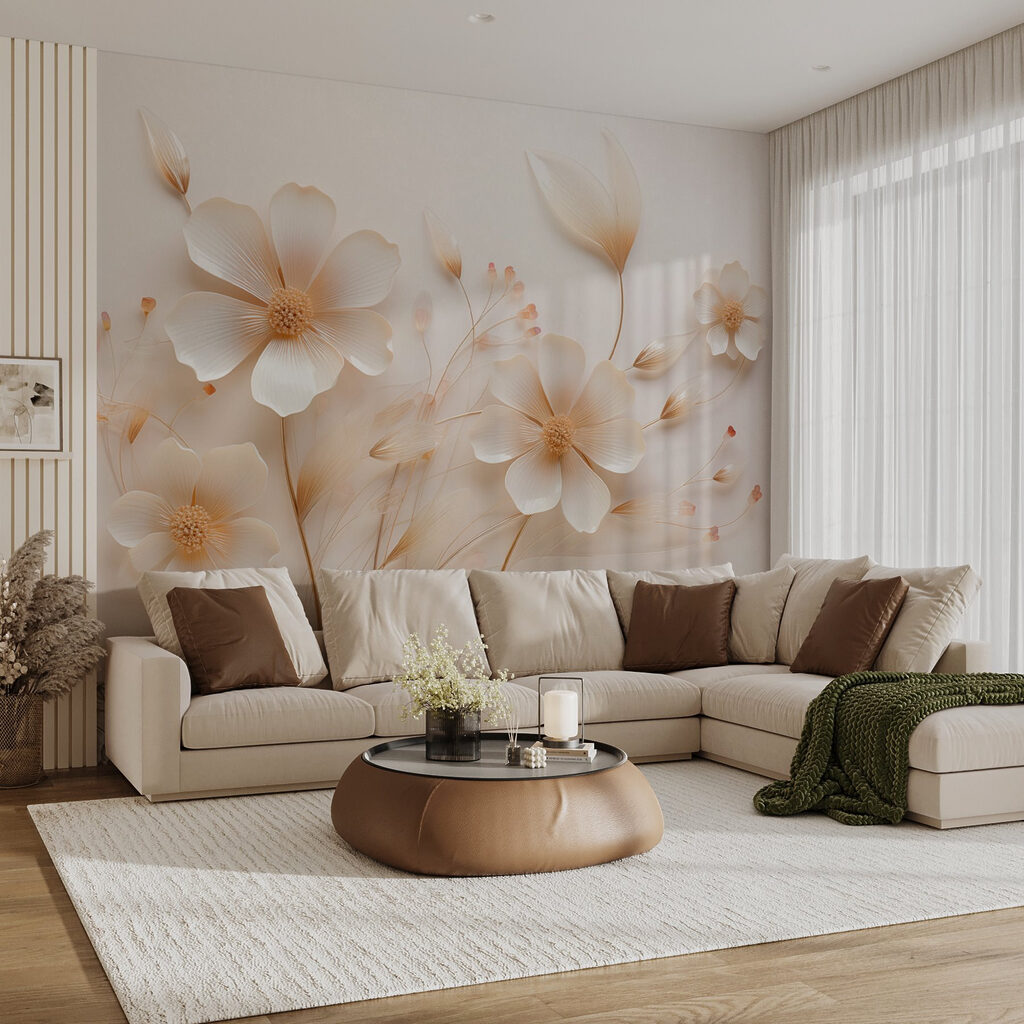 Delicate blooms on a soft backdrop Delicate blooms on a soft backdrop