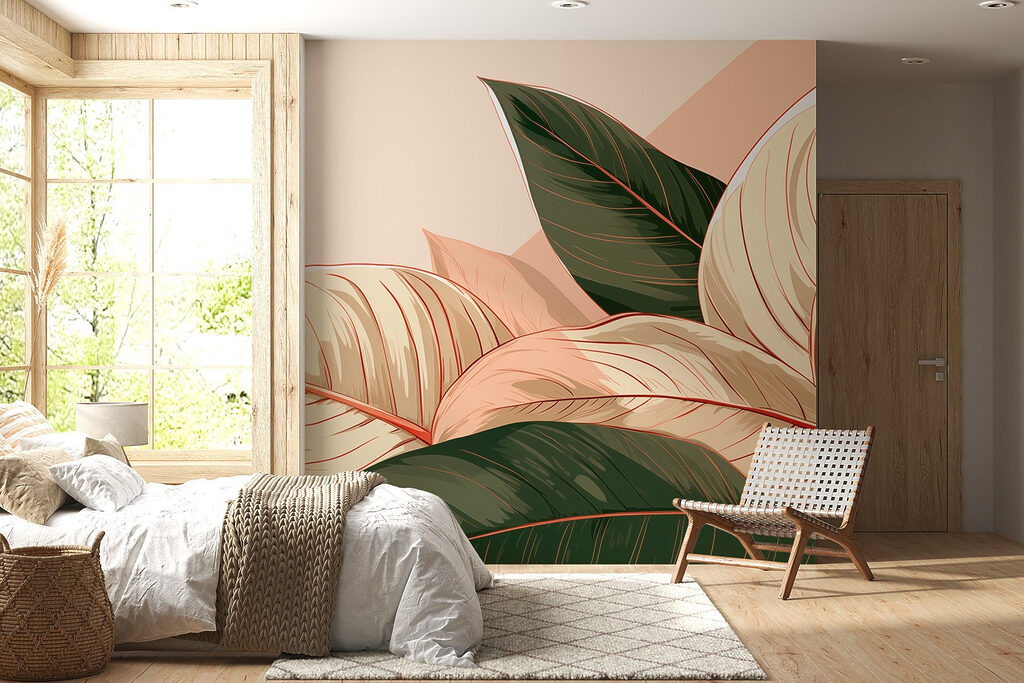 Beautiful foliage in soft colors Beautiful foliage in soft colors