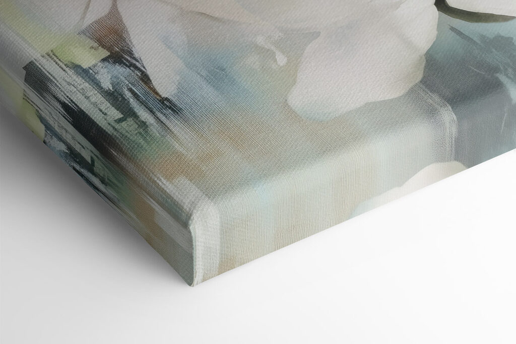 Delicate blooms in soft colors