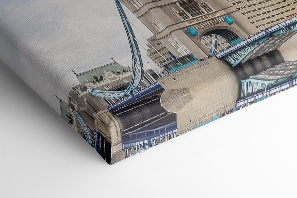 Bridge with towers and a bridge over water Bridge with towers and a bridge over water