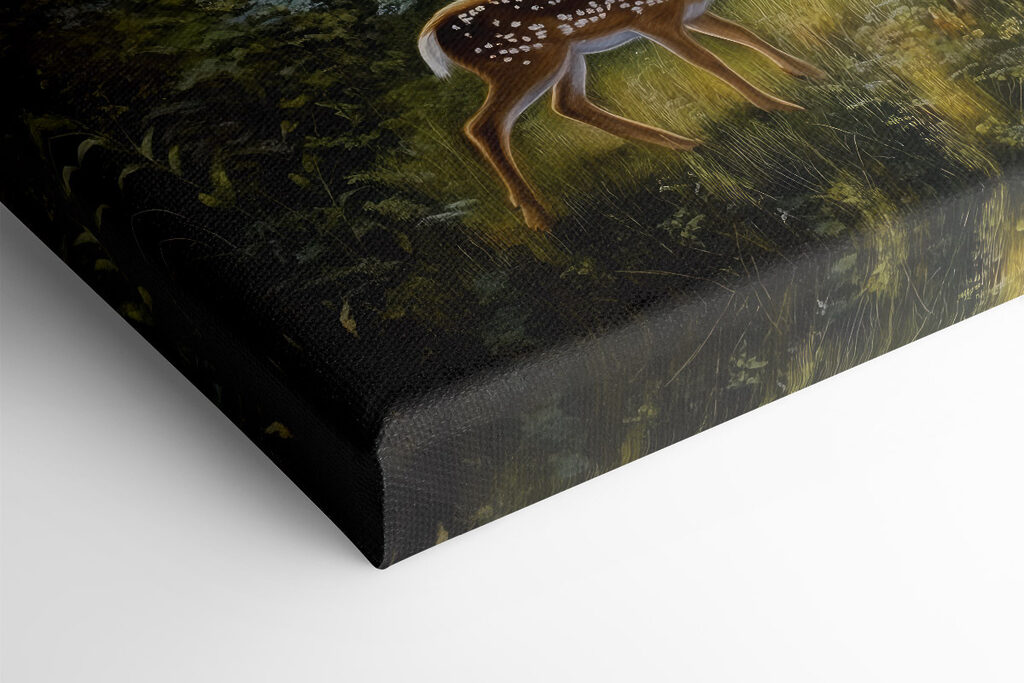 Deer in the woods Deer in the woods