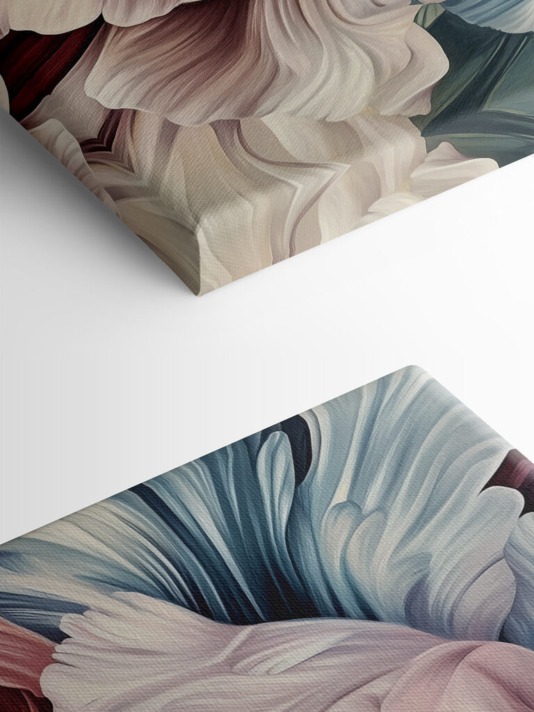 Vibrant blooms in harmonious embrace Vibrant blooms in harmonious embrace