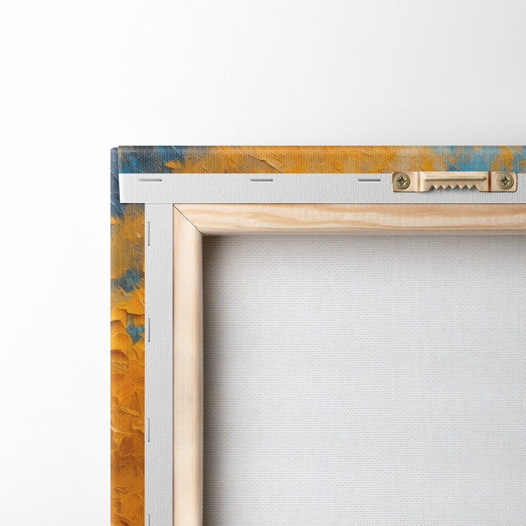 Painting of a tree with yellow leaves