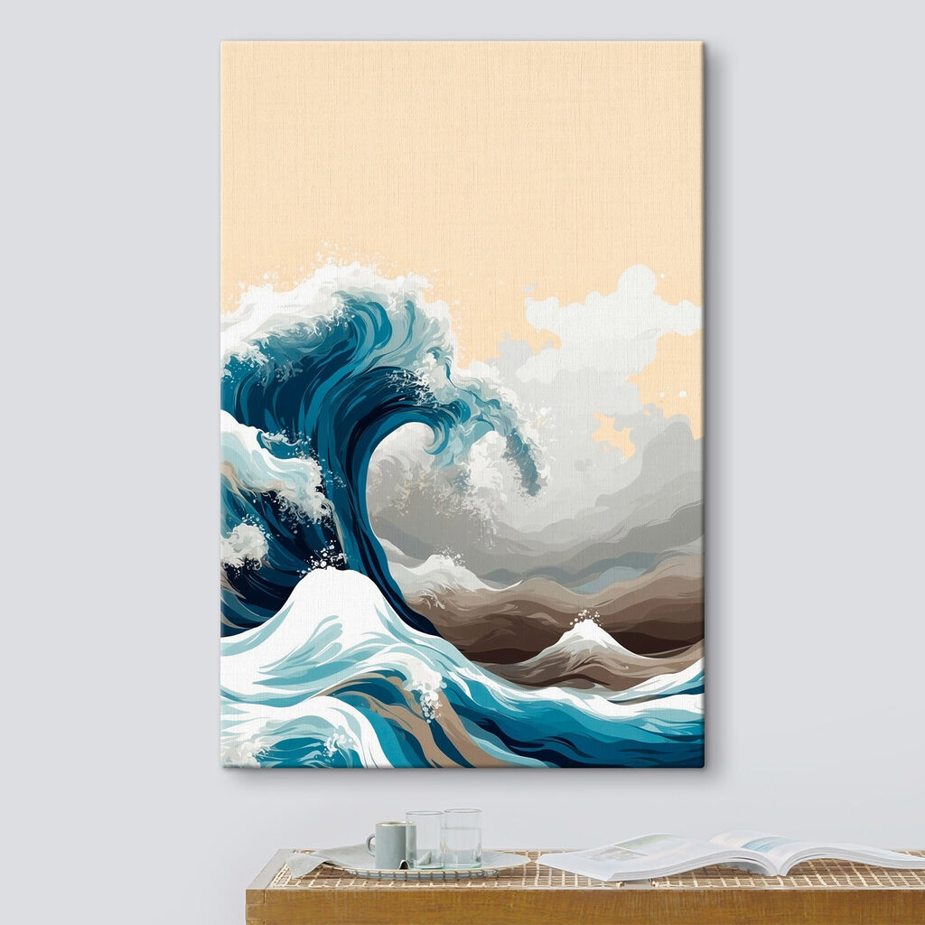 Large wave in the ocean