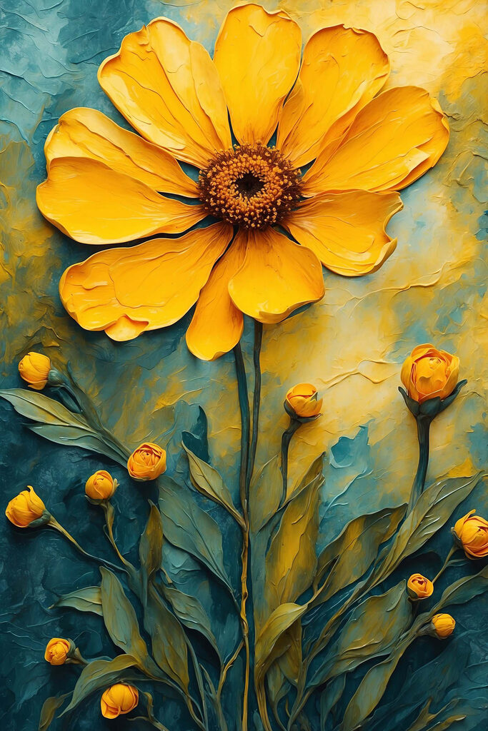 Painting of a flower