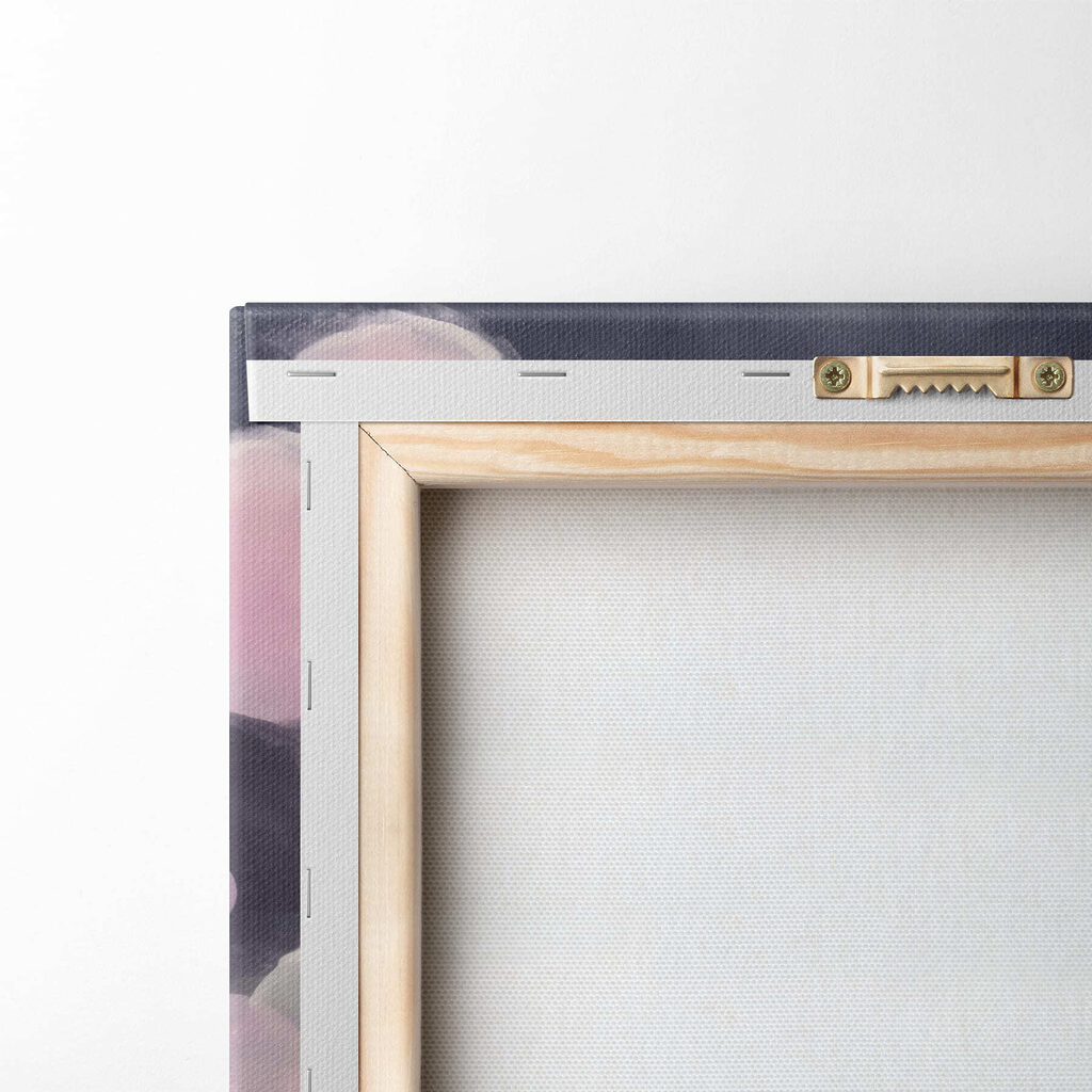 Painting of pink flowers