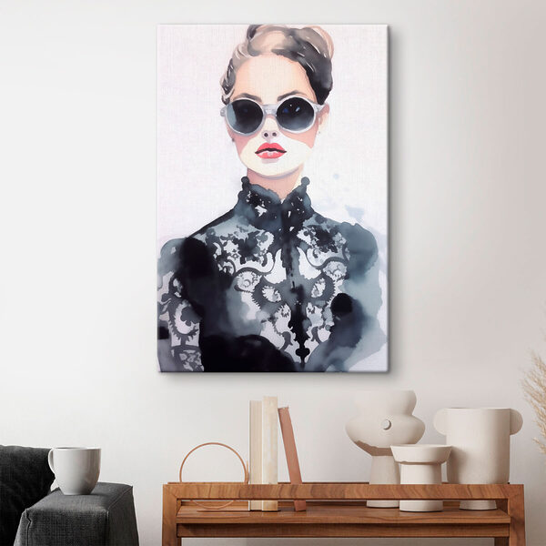 Žena so slnečnými okuliarmi Žena so slnečnými okuliarmi