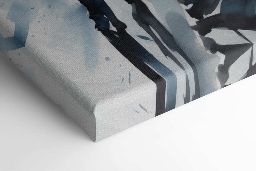 Woman in a striped jacket Woman in a striped jacket