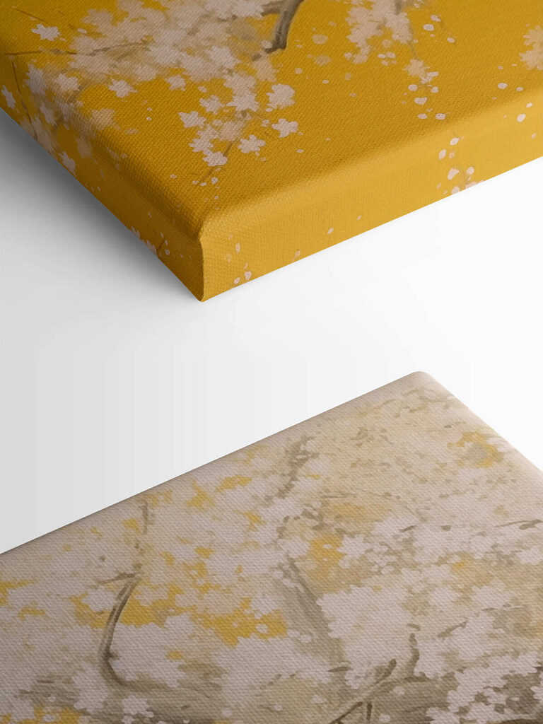 Tree with white flowers on it