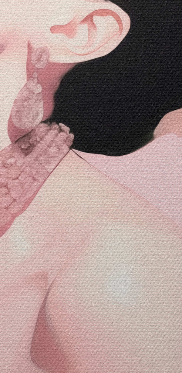 Žena s vysokým účesom Žena s vysokým účesom