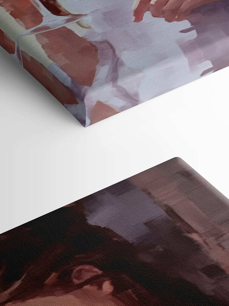 Woman holding a wine glass