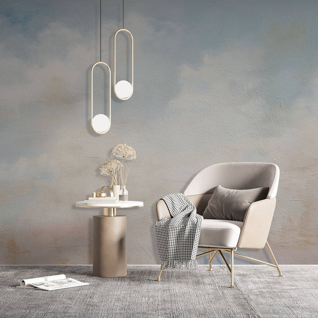 Blue sky with clouds