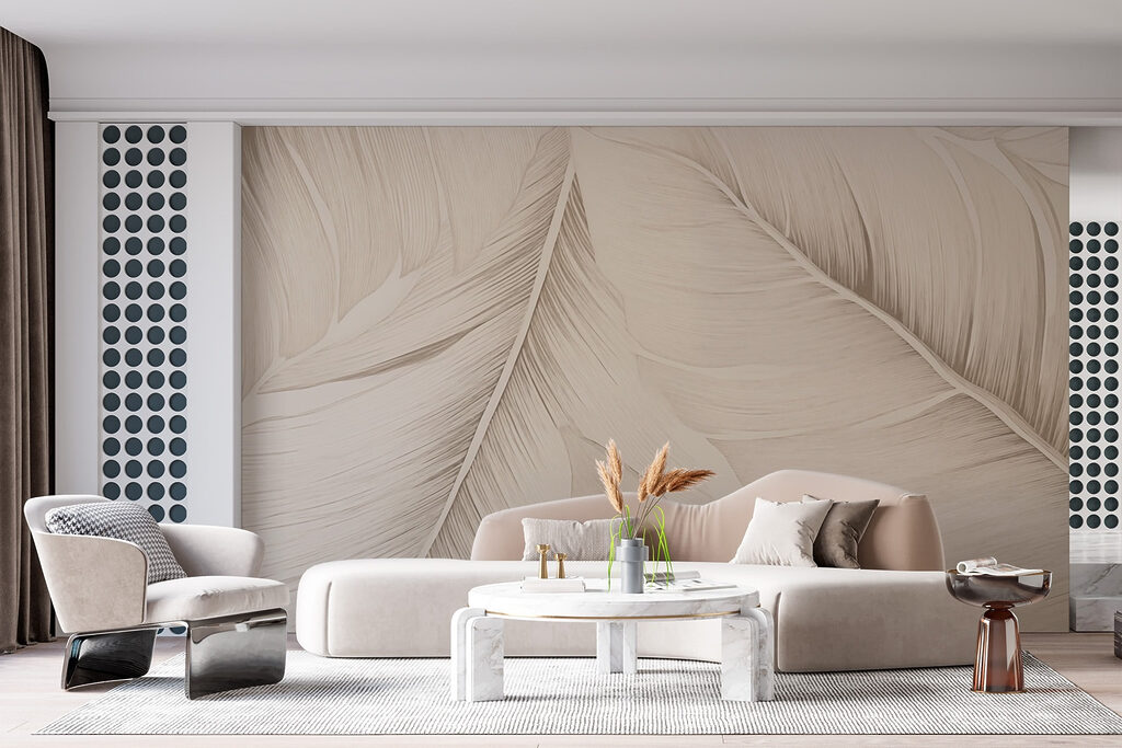 Elegant patterns of soft leaves Elegant patterns of soft leaves