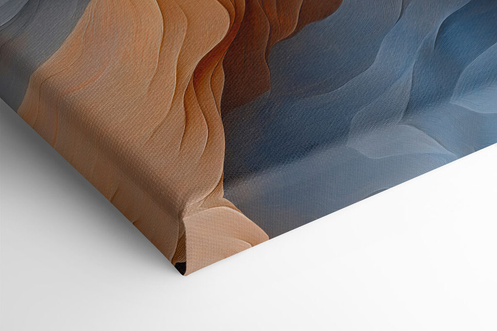 Flowing waves of color and texture Flowing waves of color and texture