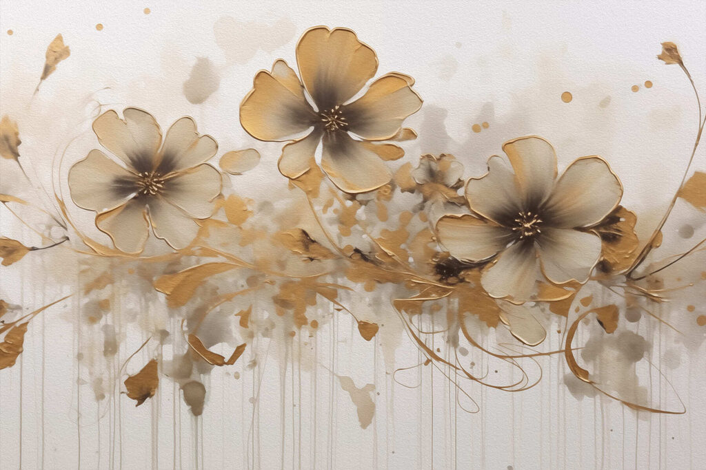 Floral elegance in soft hues