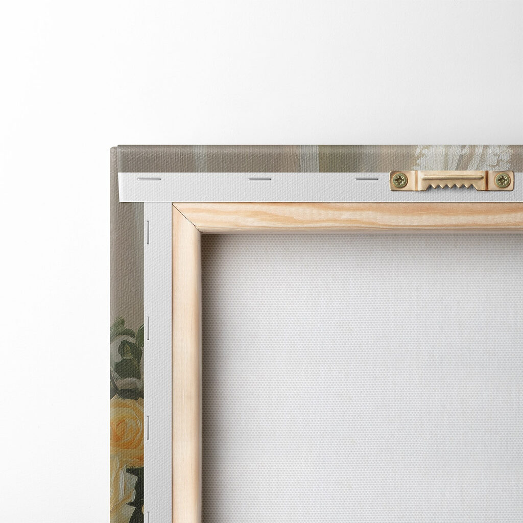 Yellow flowers in vases with lemons Yellow flowers in vases with lemons