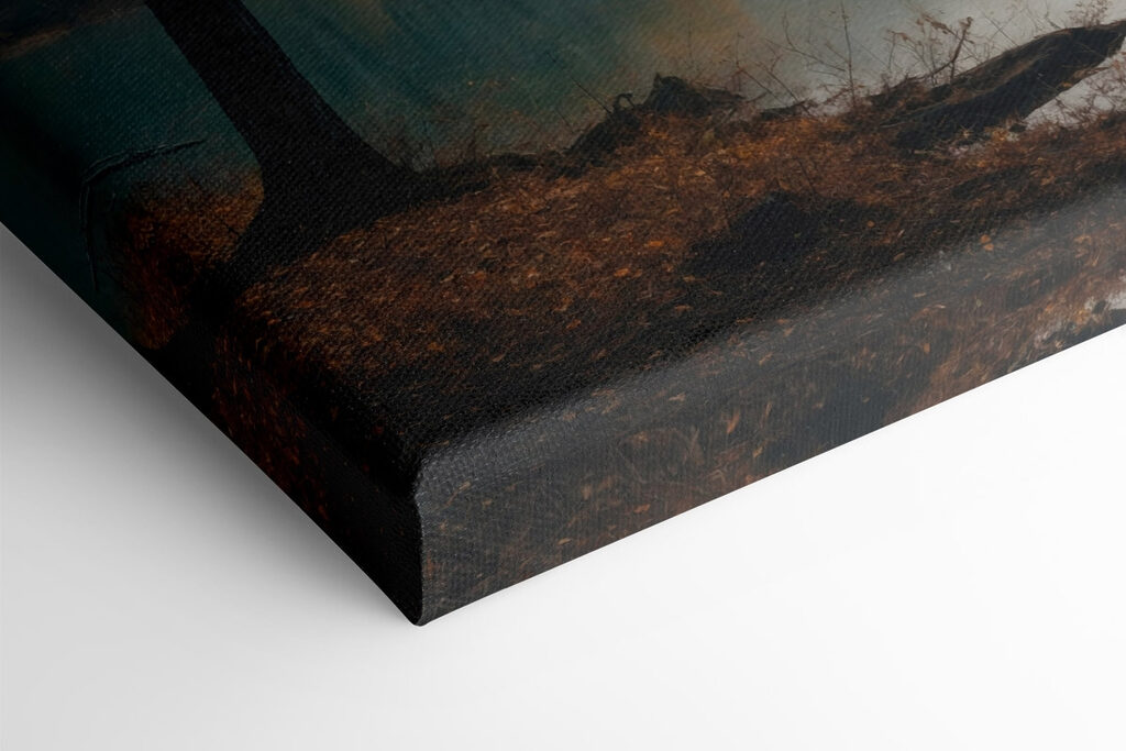 Body of water with trees and grass Body of water with trees and grass