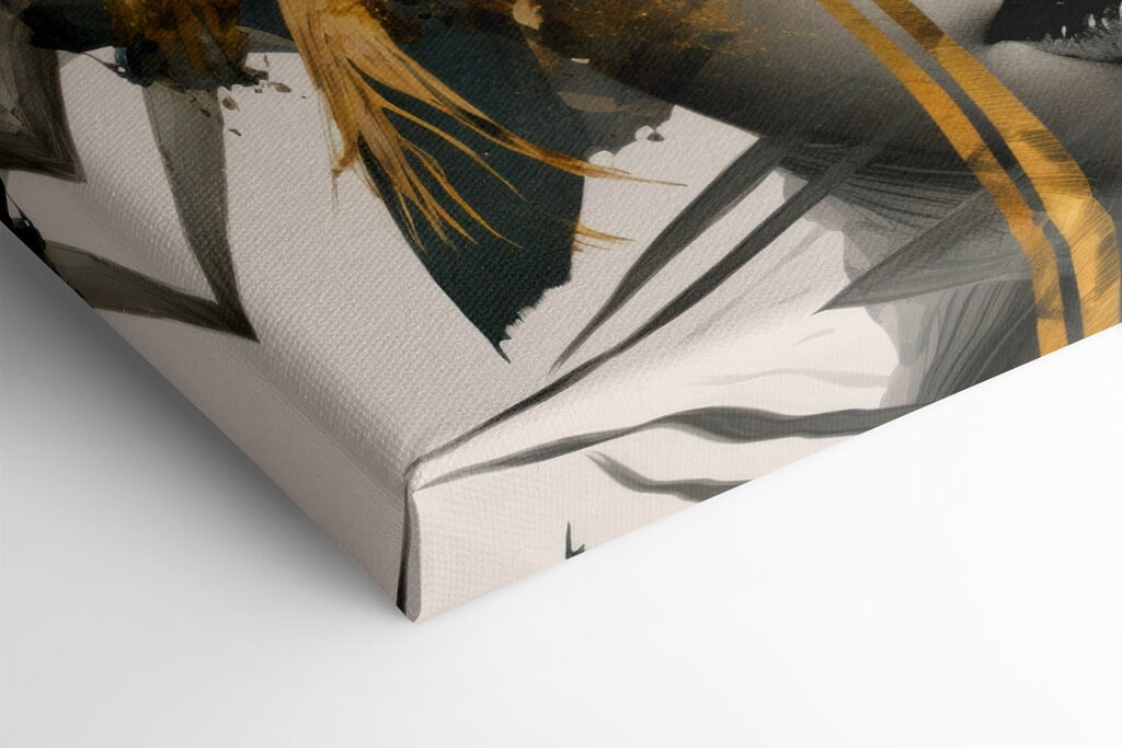 Mystical beauty surrounded by nature