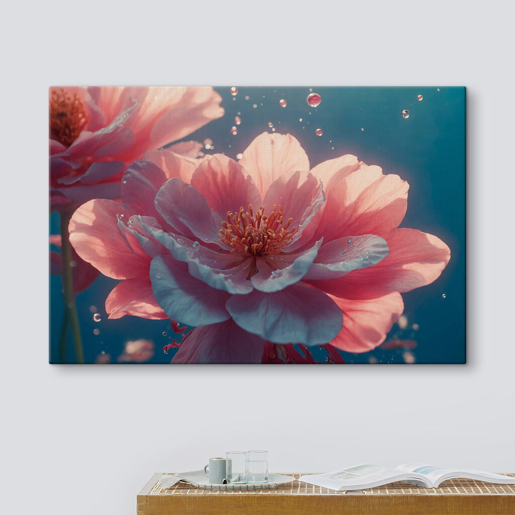 Delicate blooms in serene waters Delicate blooms in serene waters