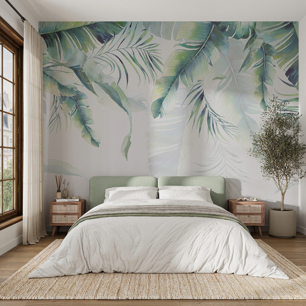 Group of green leaves