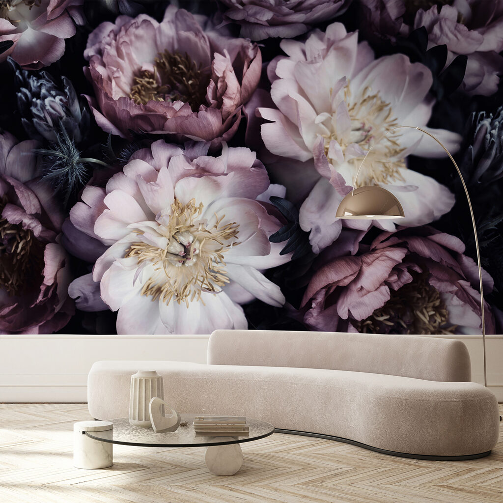 Elegant blooms in soft hues Elegant blooms in soft hues