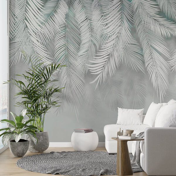 White leaves on a white background White leaves on a white background