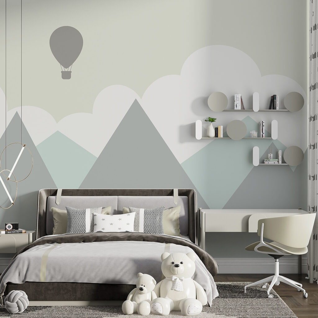 Hot air balloon in the sky Hot air balloon in the sky