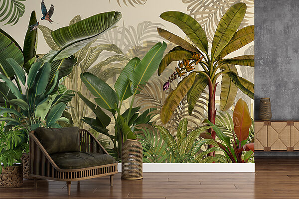 Group of tropical plants Group of tropical plants