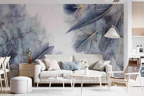 Ethereal Feathers Dance on Mist Ethereal Feathers Dance on Mist