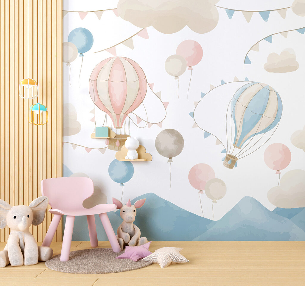 Group of hot air balloons Group of hot air balloons