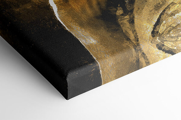 A woman with a turban and a hand on her chin A woman with a turban and a hand on her chin