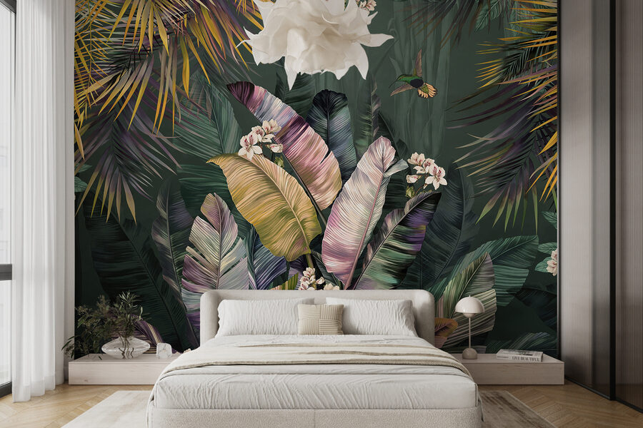 Fototapety Maľba tropickej rastliny - Image 4