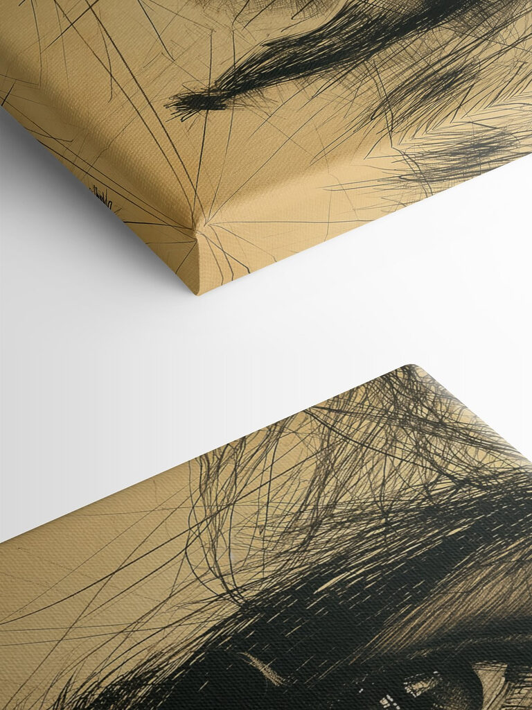 Close up of a man's face Close up of a man's face