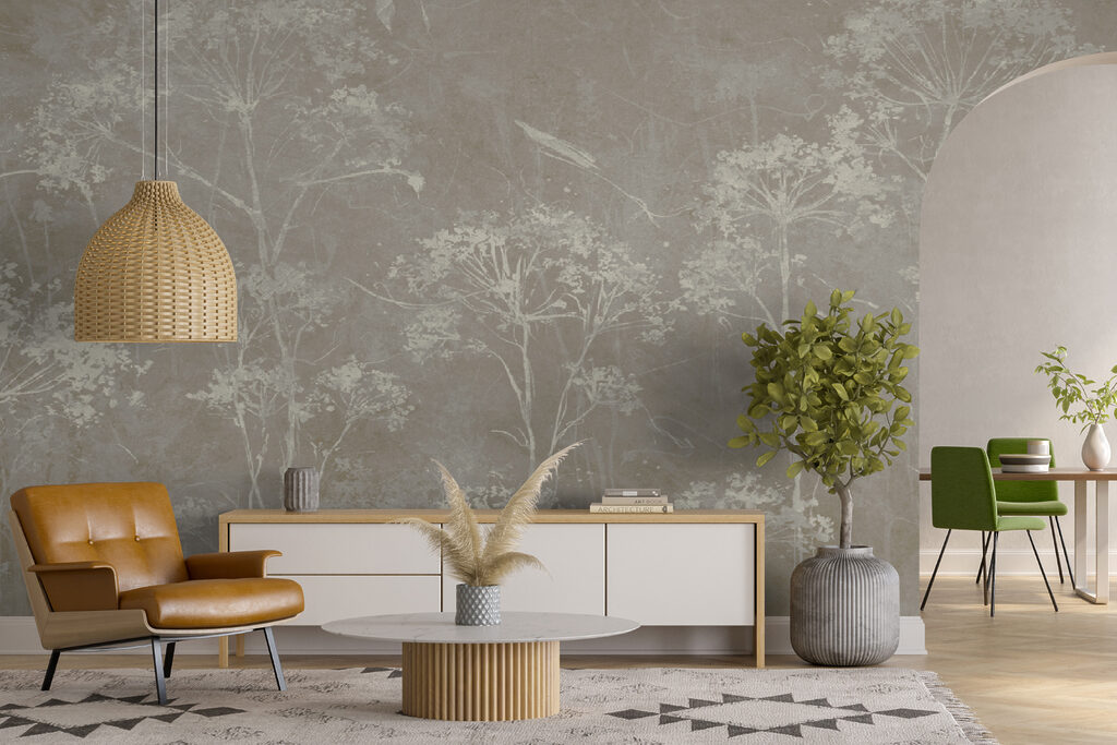 A white flowers on a gray background A white flowers on a gray background