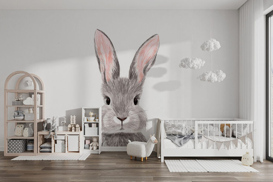 Fototapety Rozkošný králik s mäkkou srsťou. - Image 5