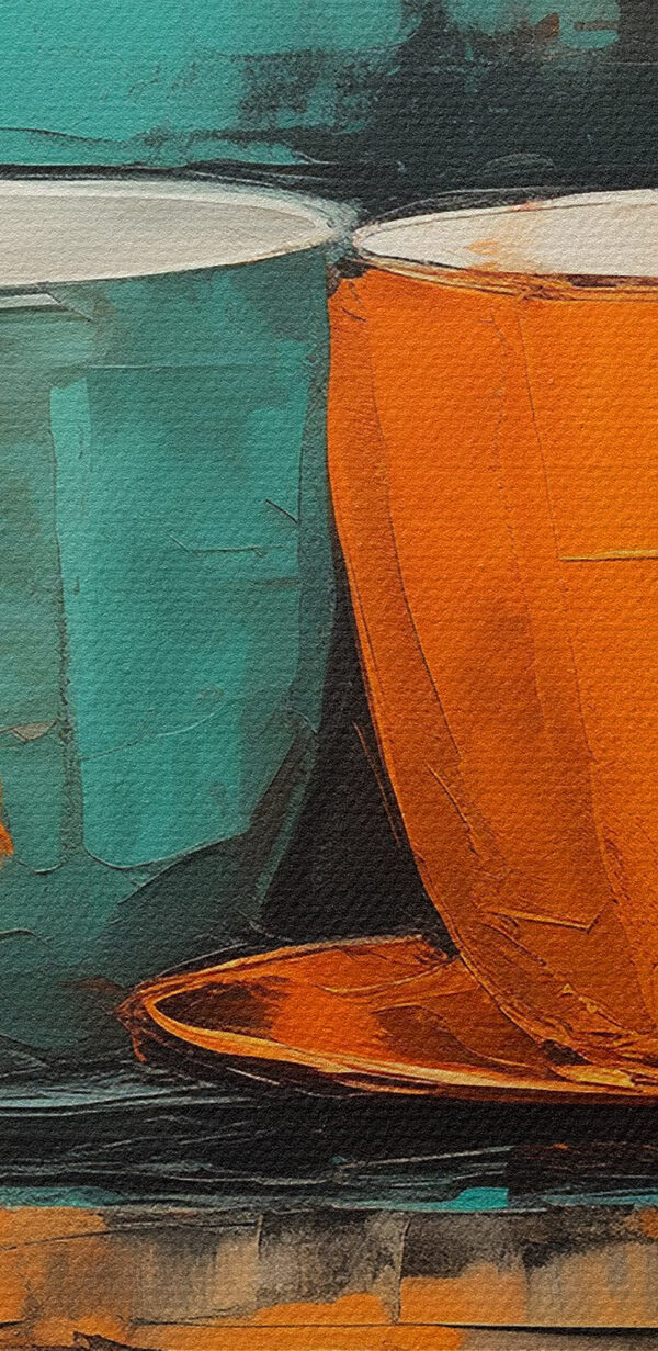 Painting of two cups Painting of two cups