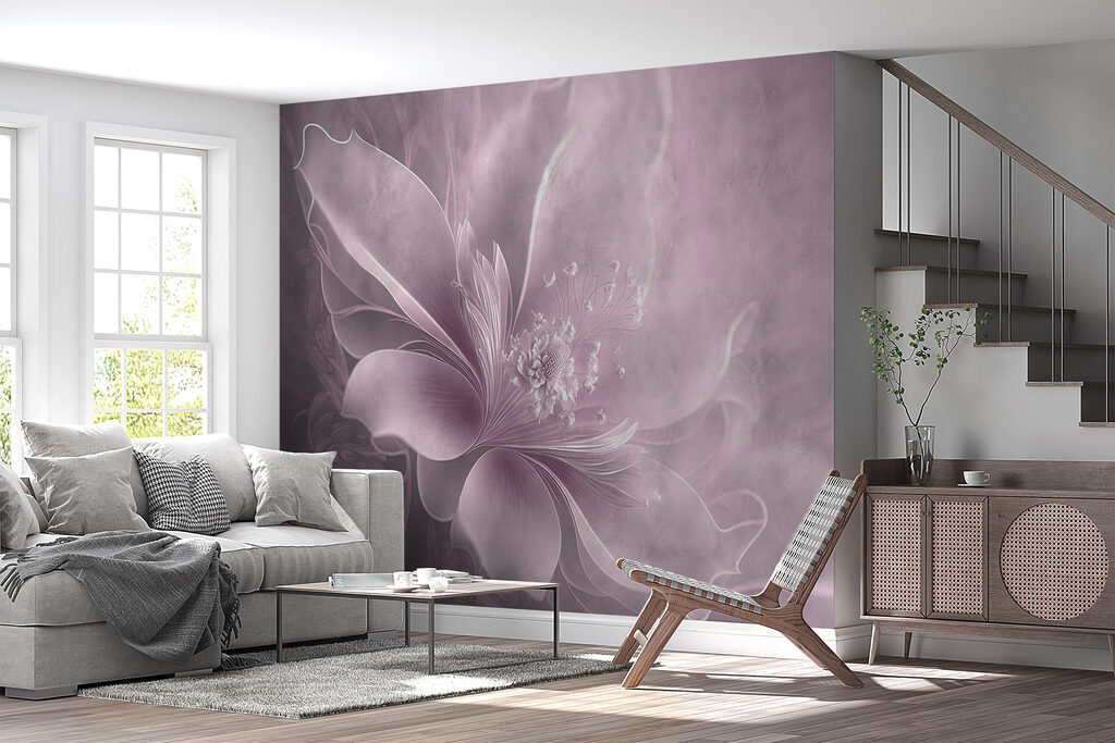 Delicate flower in soft pastel hues Delicate flower in soft pastel hues