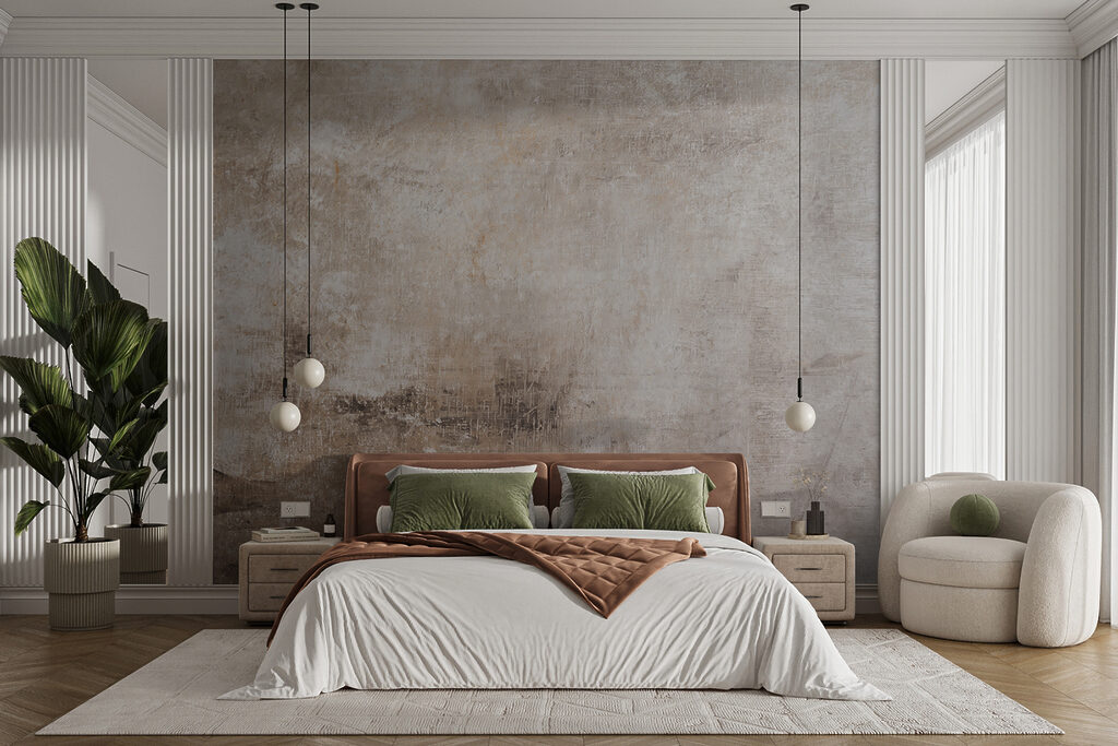 Textured surface with soft, muted tones