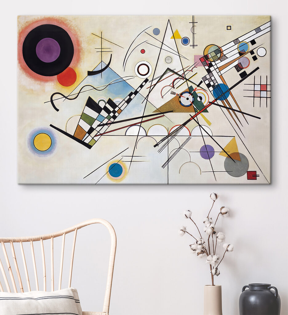 A painting of a variety of colors A painting of a variety of colors