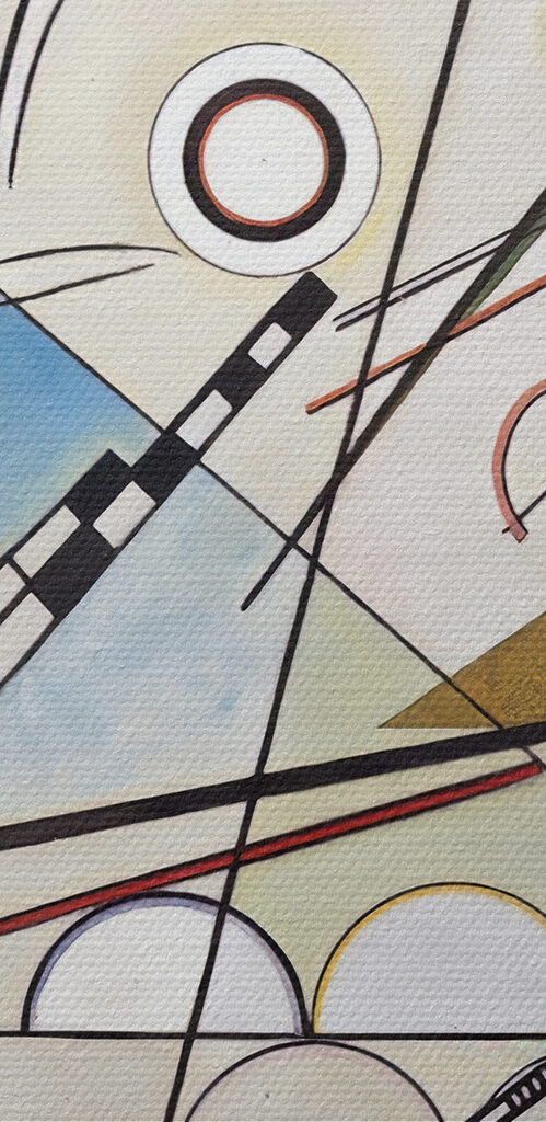 A painting of a variety of colors A painting of a variety of colors