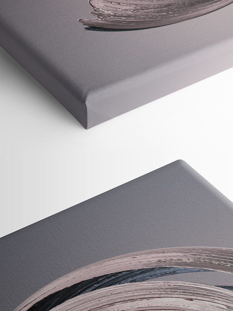 A close up of a swirl