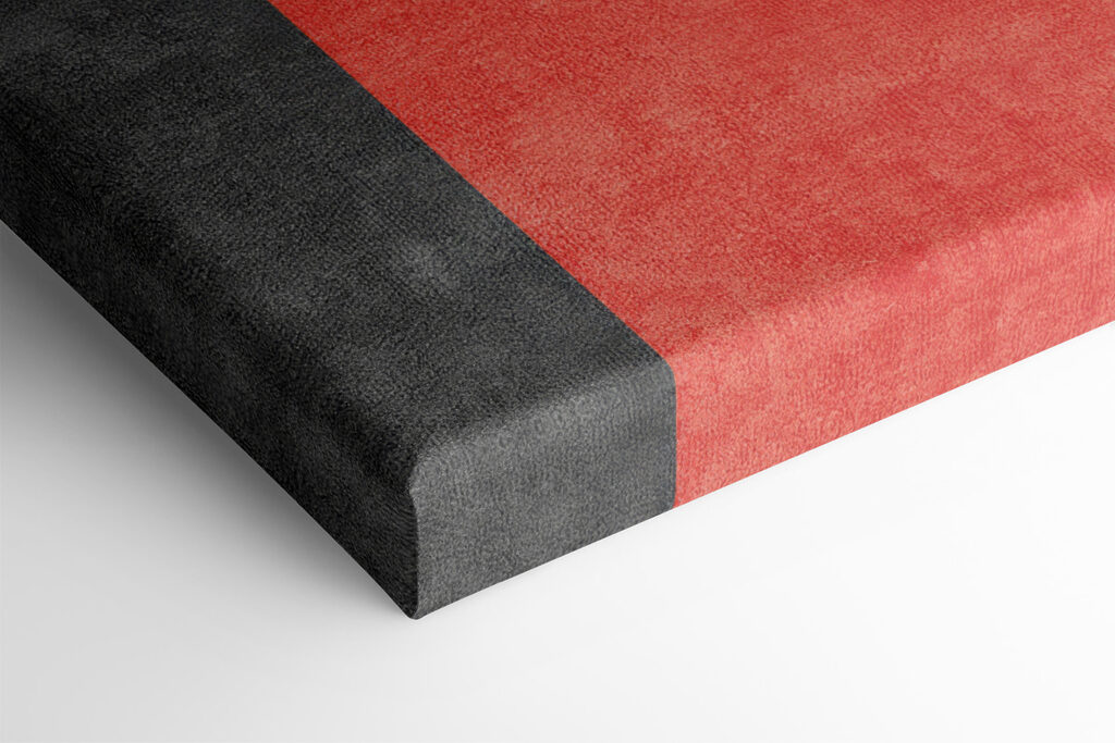 A colorful art piece with text