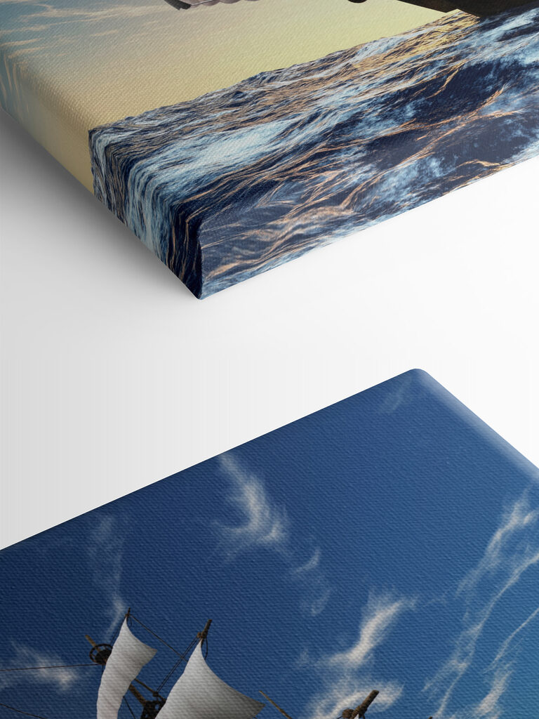 A ship in the water A ship in the water