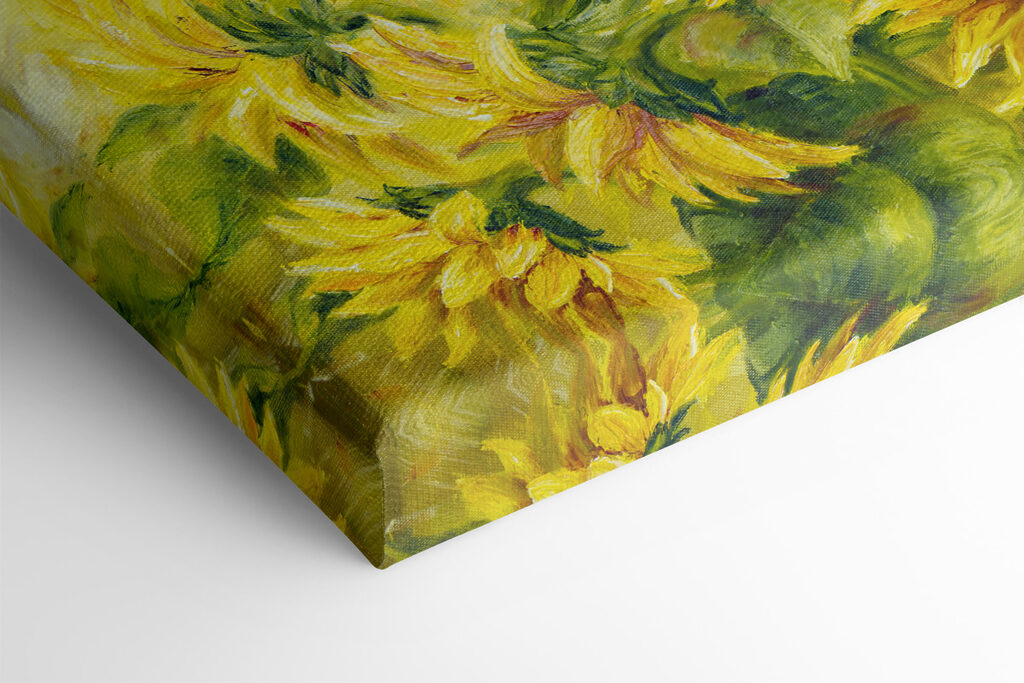 A painting of sunflowers A painting of sunflowers