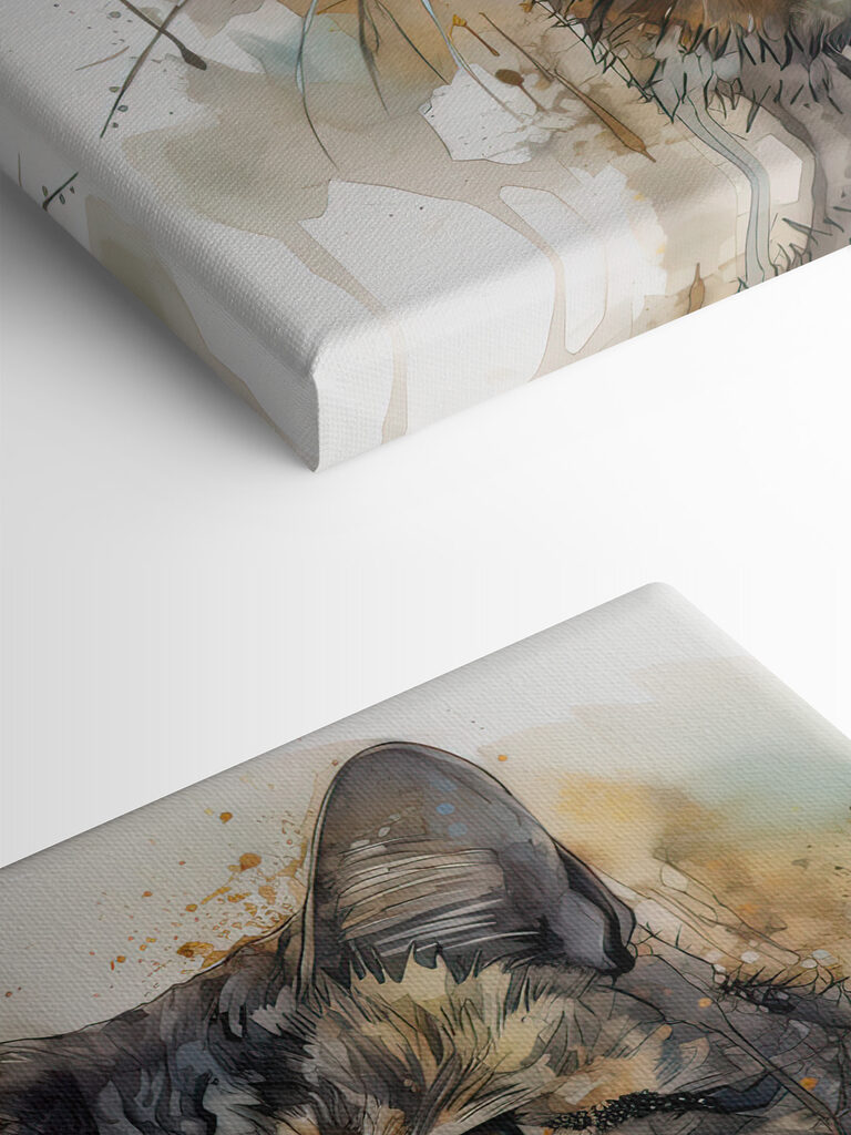 Cat with yellow eyes