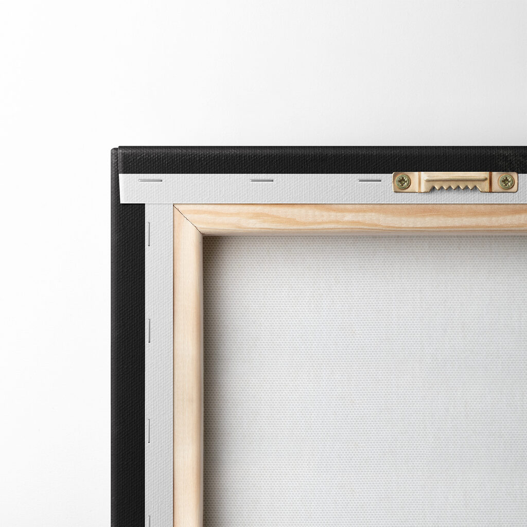 A blue dragon with a moon in the background