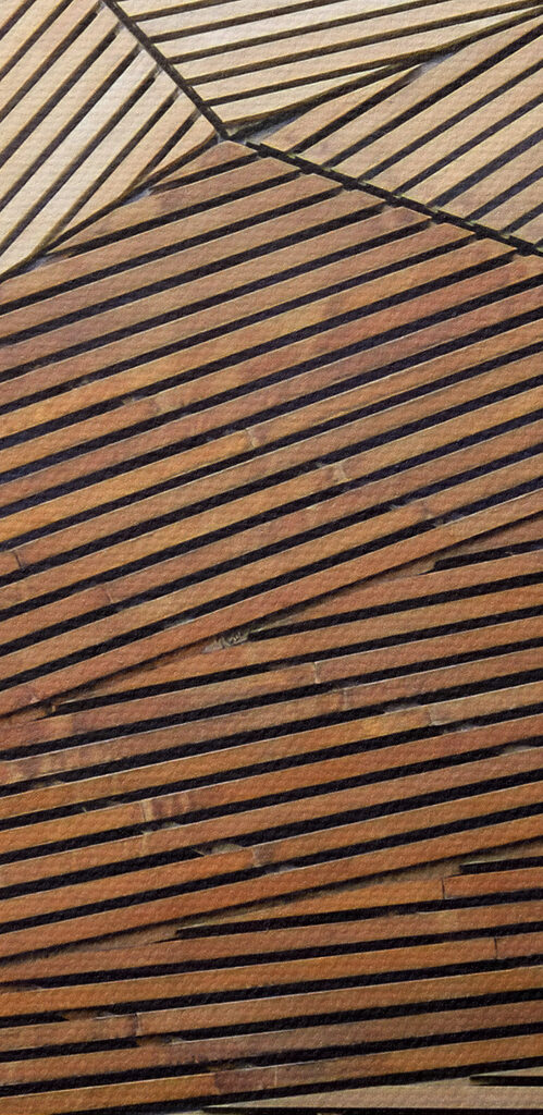 A close up of a wood floor