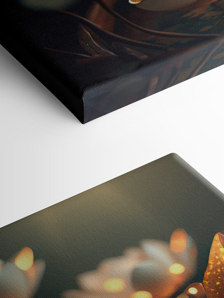 A white flower with yellow specks on it A white flower with yellow specks on it